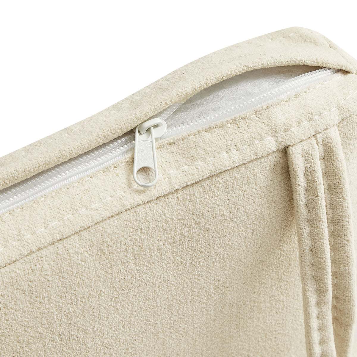 Jax Fabric Dining Chair Seat Cushion - Linen
