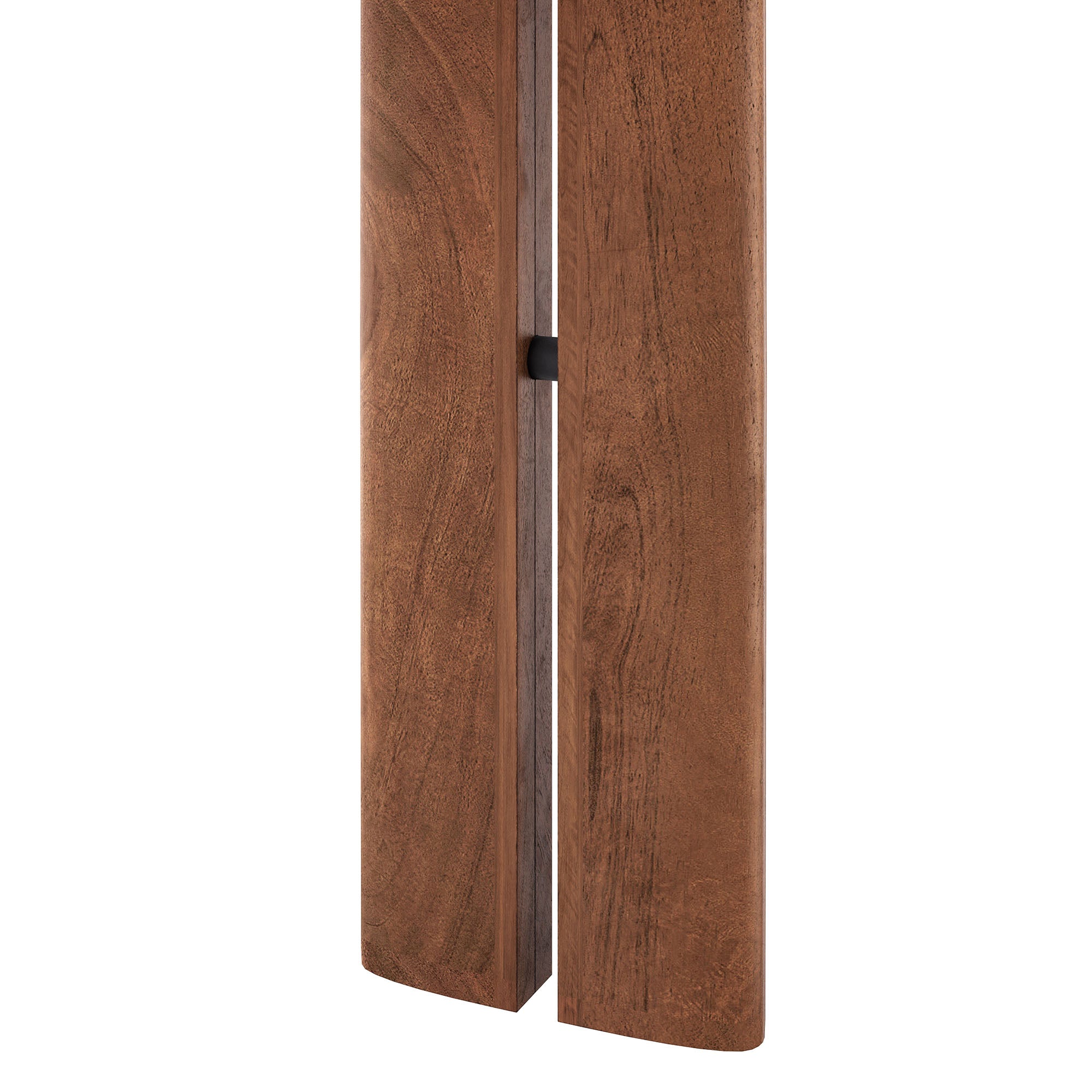 Amistad 46 Inch Marble Console Table - Walnut Green Marble