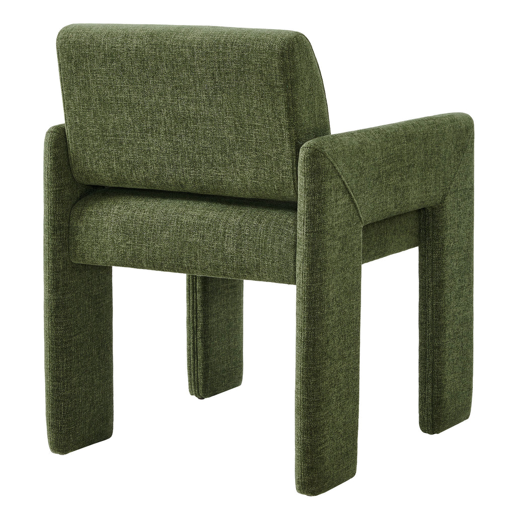 Daven Fabric Upholstered Dining Chair - Foliage