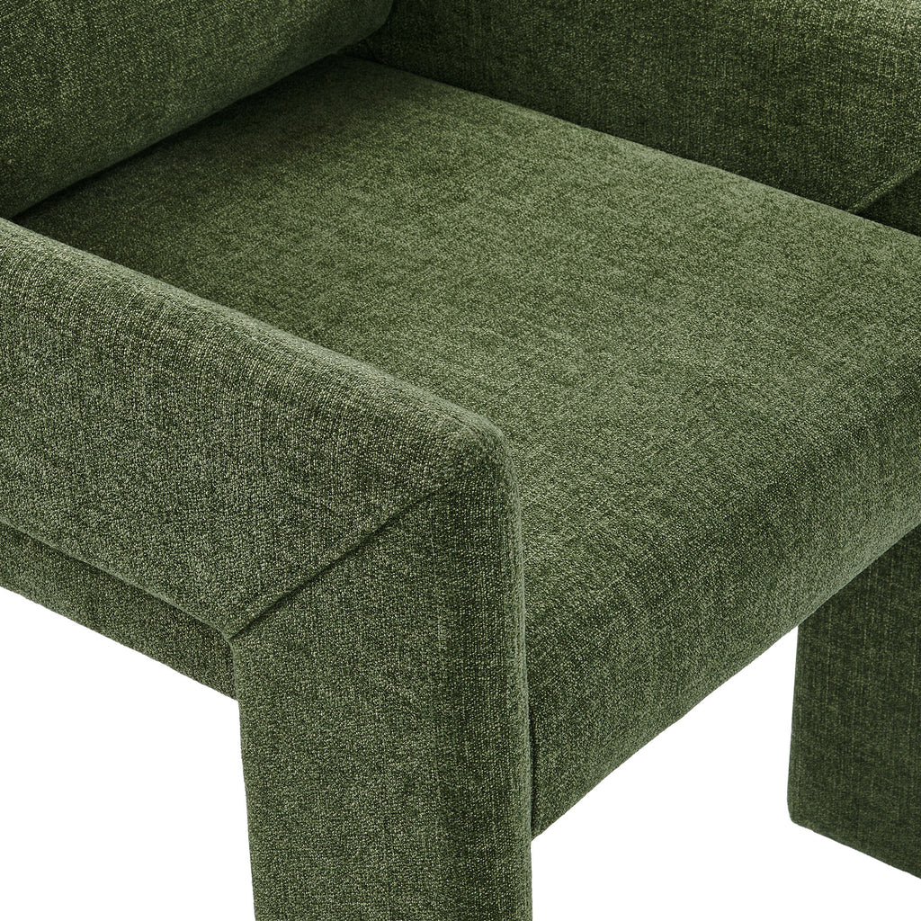 Daven Fabric Upholstered Dining Chair - Foliage