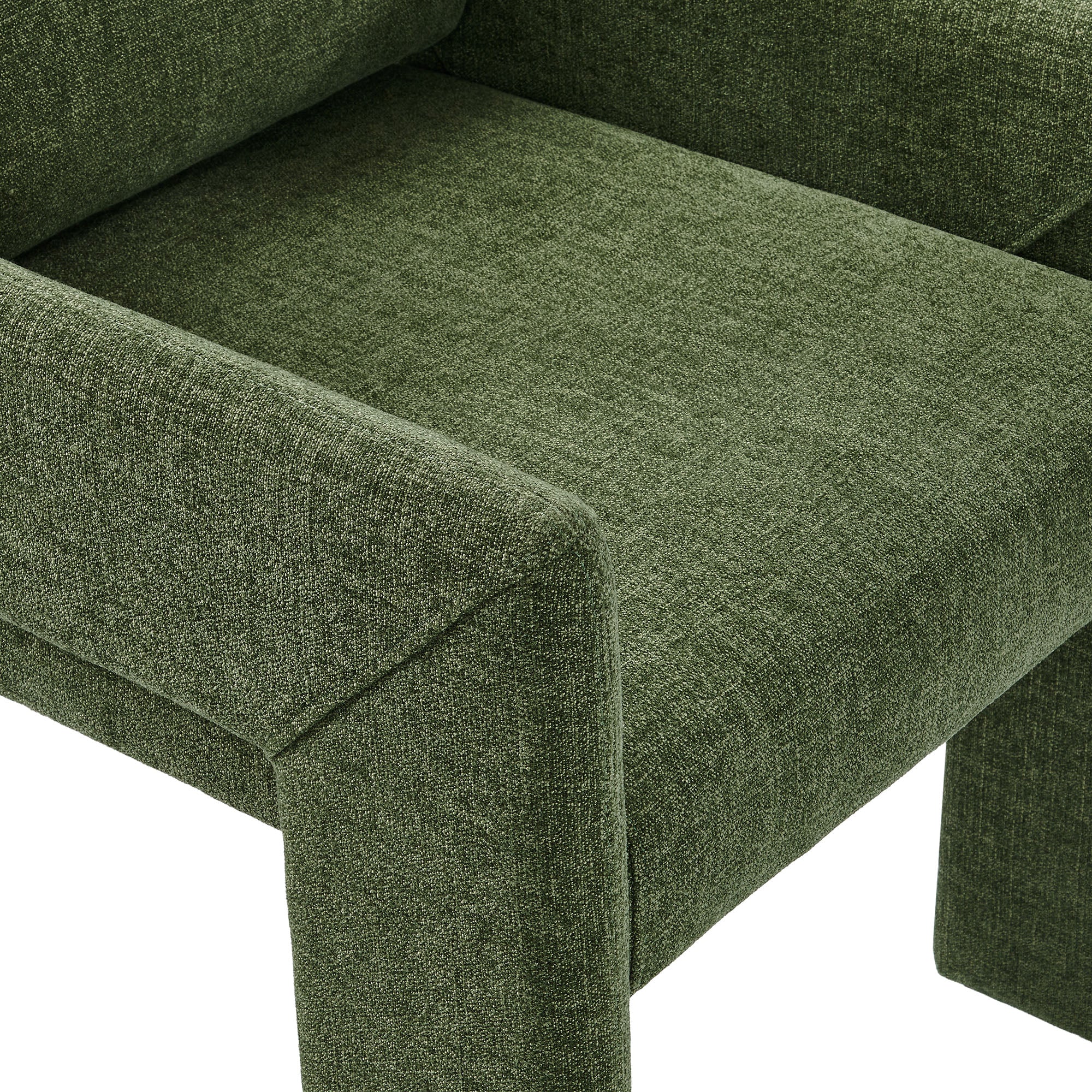 Daven Fabric Upholstered Dining Chair - Foliage