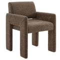 Daven Fabric Upholstered Dining Chair - Mocha