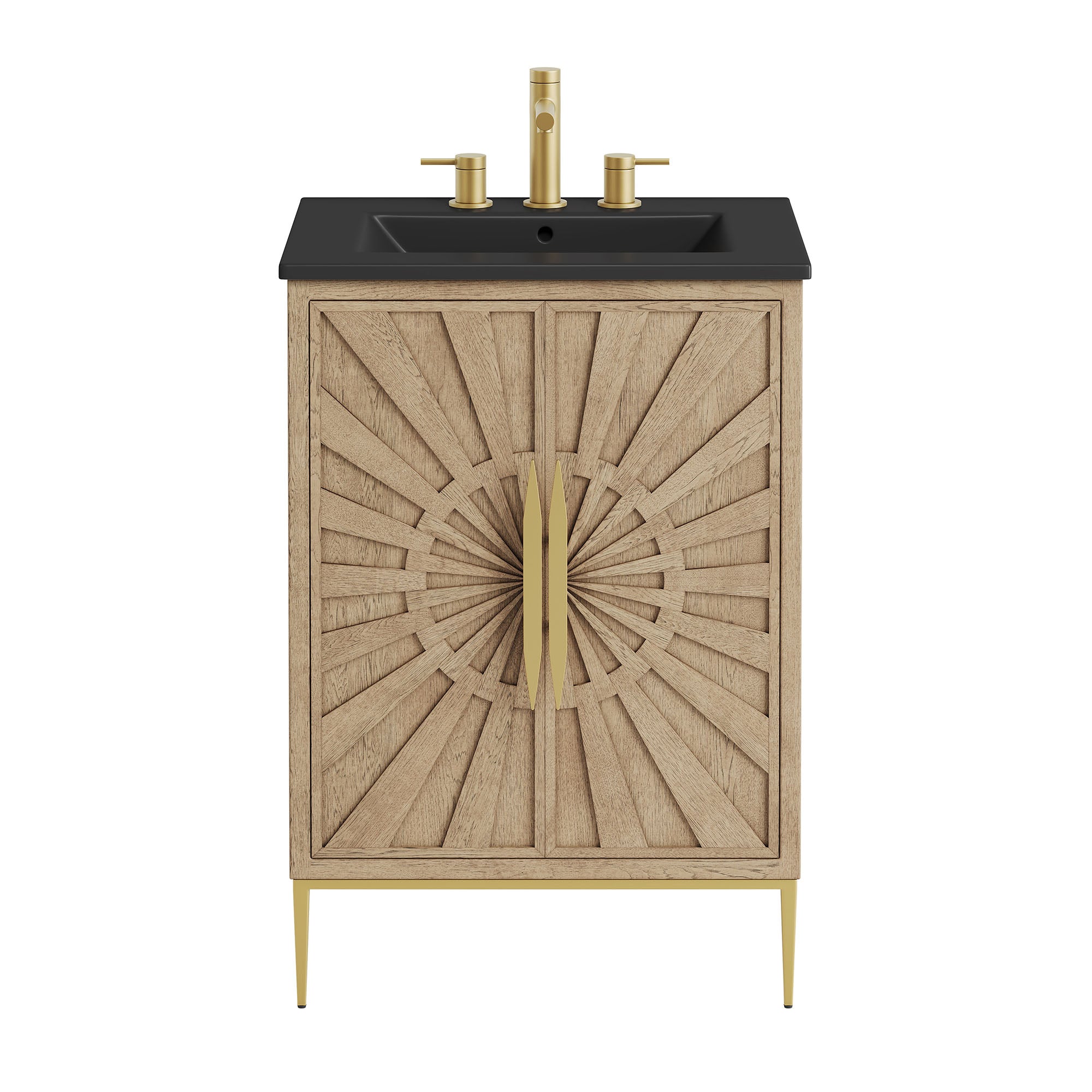 Awaken 24" Bathroom Vanity - Oak Black
