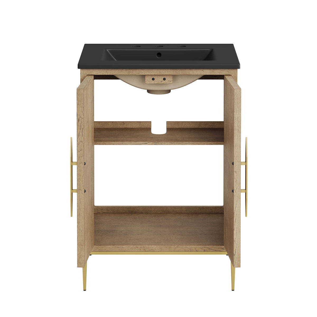 Awaken 24" Bathroom Vanity - Oak Black