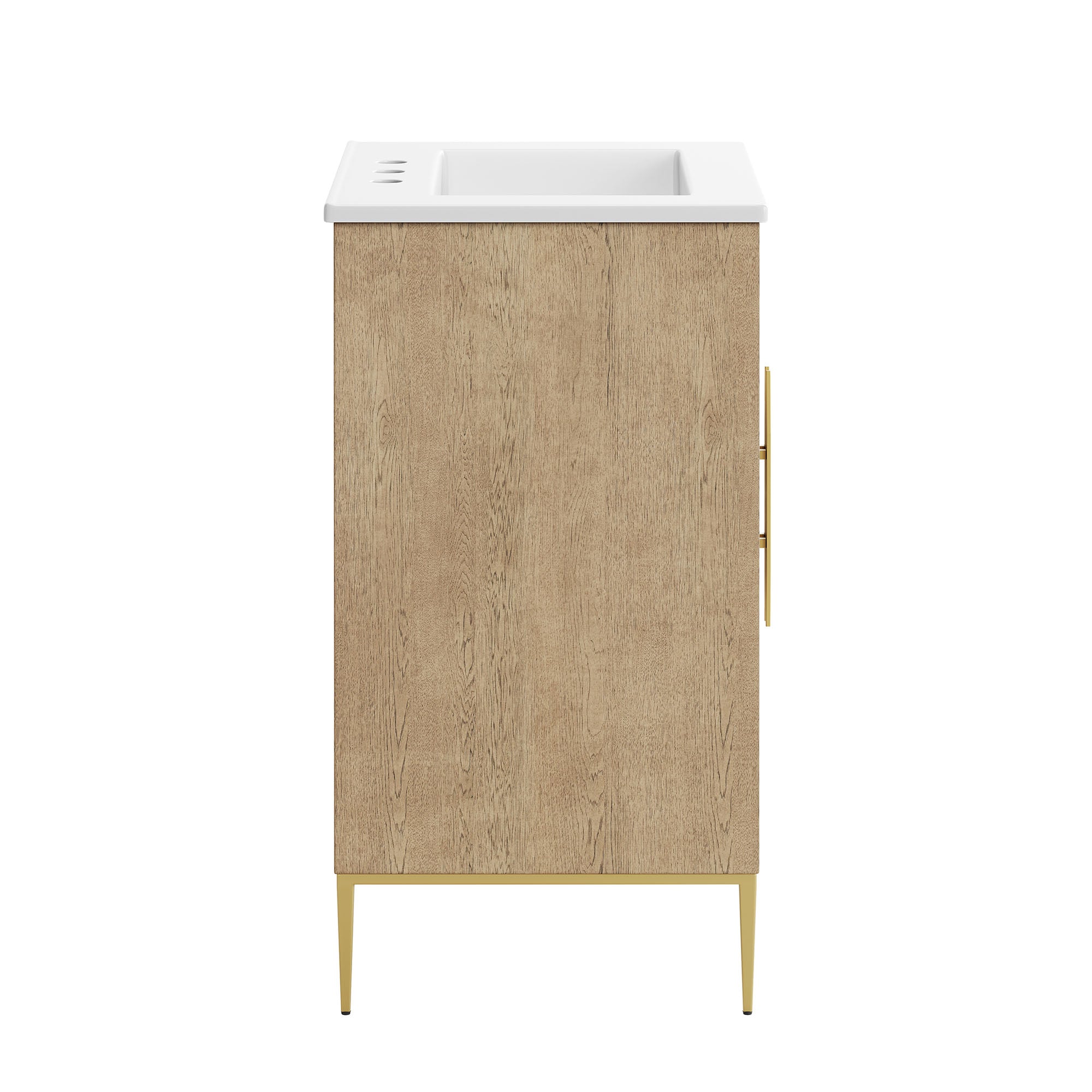 Awaken 24" Bathroom Vanity - Oak White