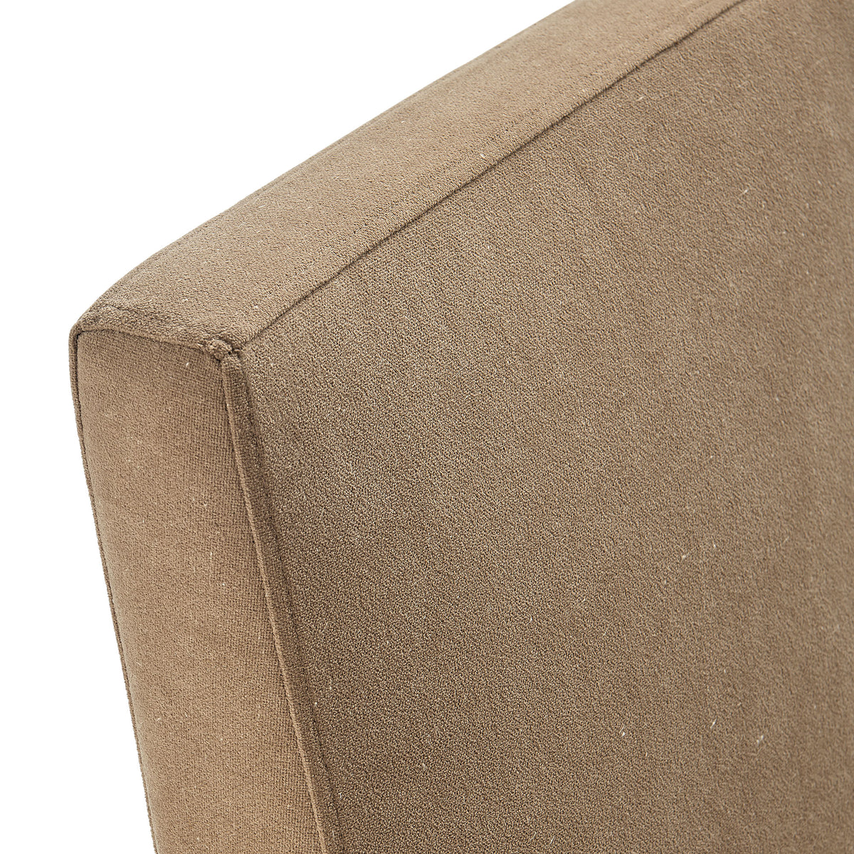 Tessera Upholstered Linen-Blend Slipcovered Dining Chair - Almond