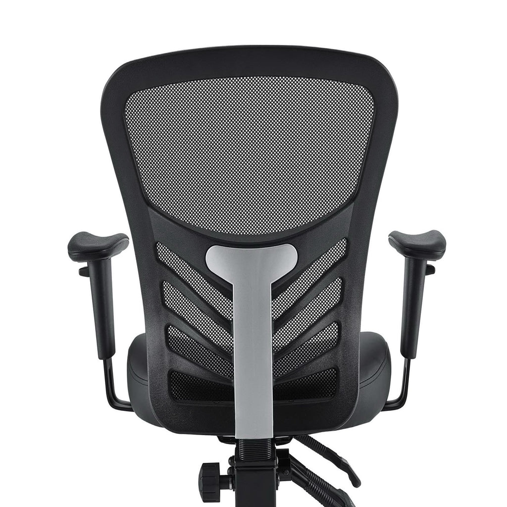 Articulate Vinyl Office Chair - Black