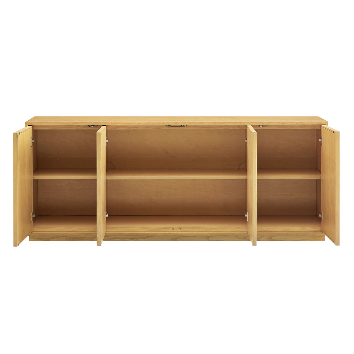 Aiko 76 Inch Japandi Sideboard - Light Oak