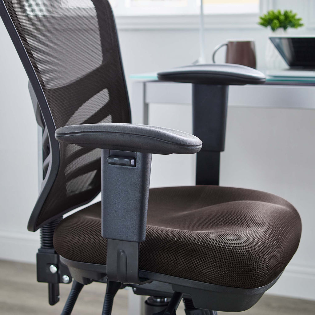 Articulate Mesh Office Chair - Brown