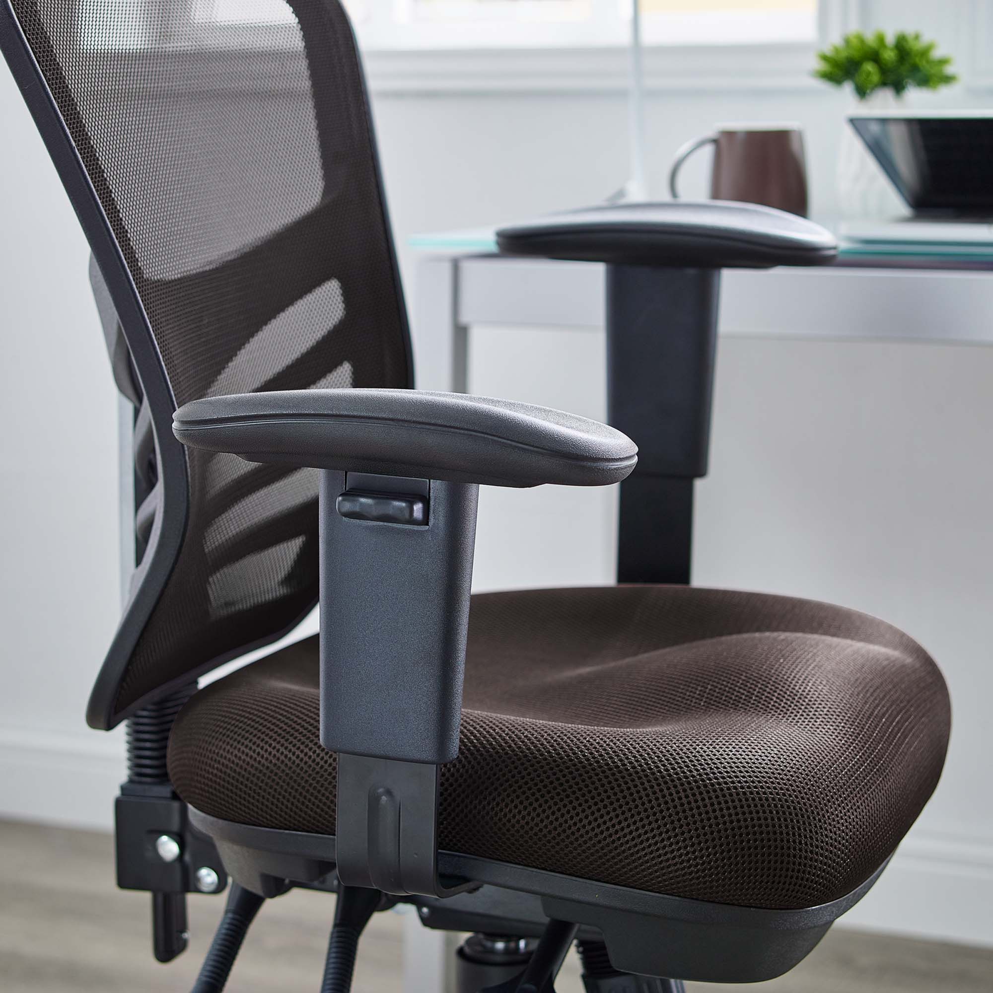 Articulate Mesh Office Chair - Brown