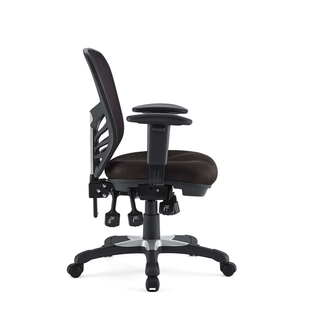 Articulate Mesh Office Chair - Brown