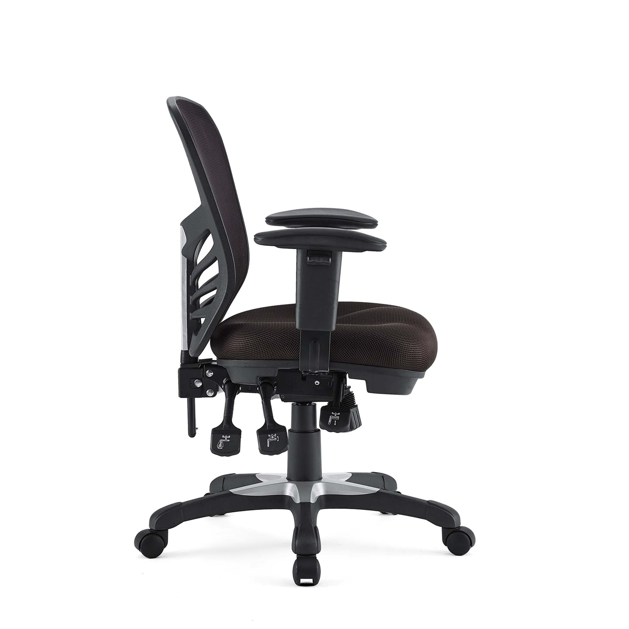 Articulate Mesh Office Chair - Brown