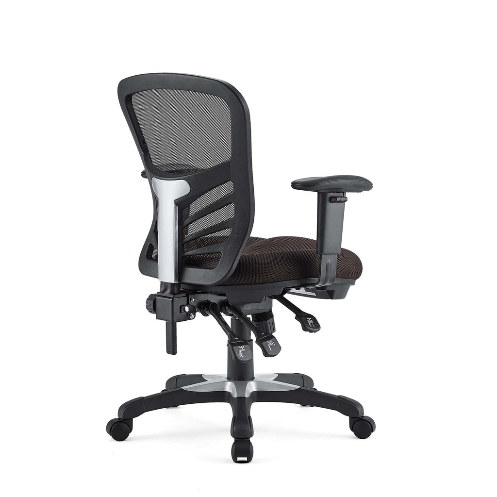 Articulate Mesh Office Chair - Brown