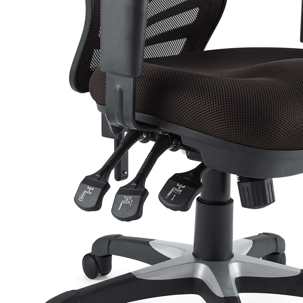 Articulate Mesh Office Chair - Brown