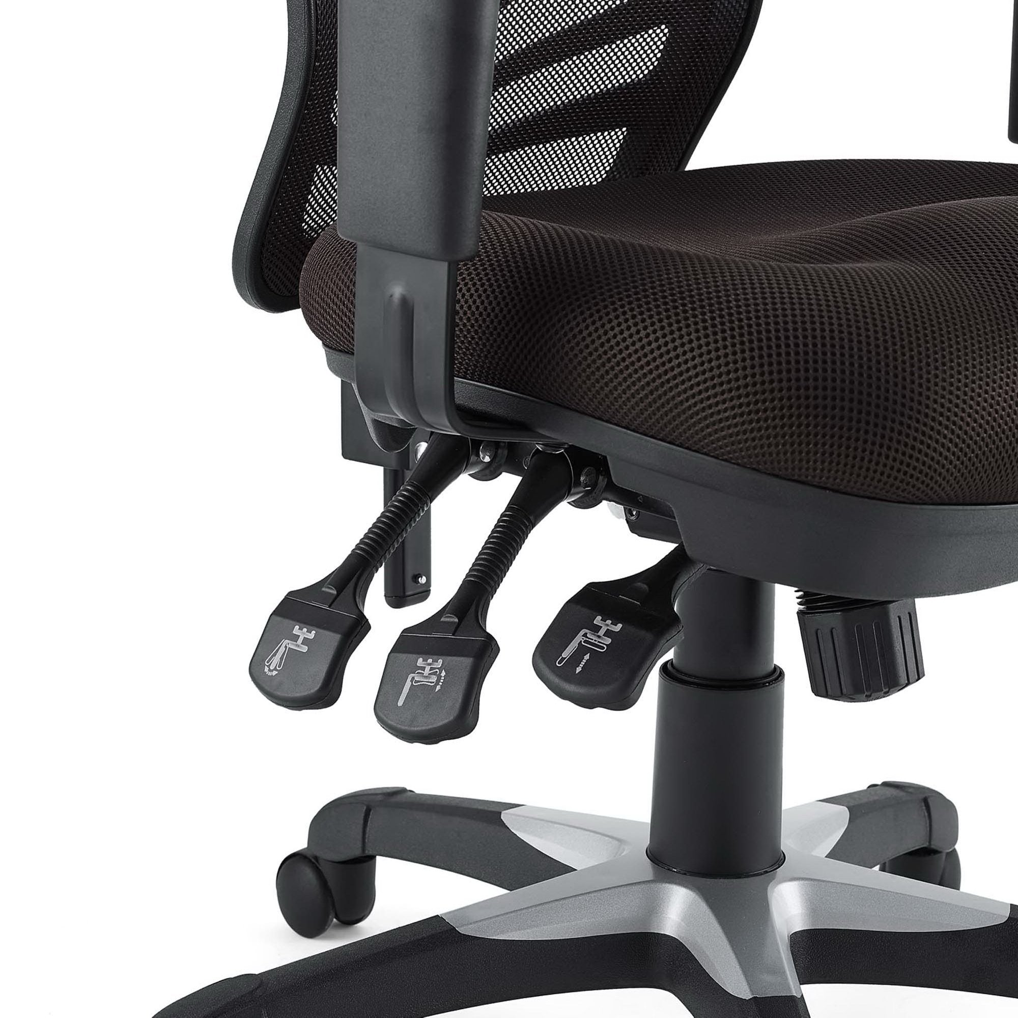 Articulate Mesh Office Chair - Brown