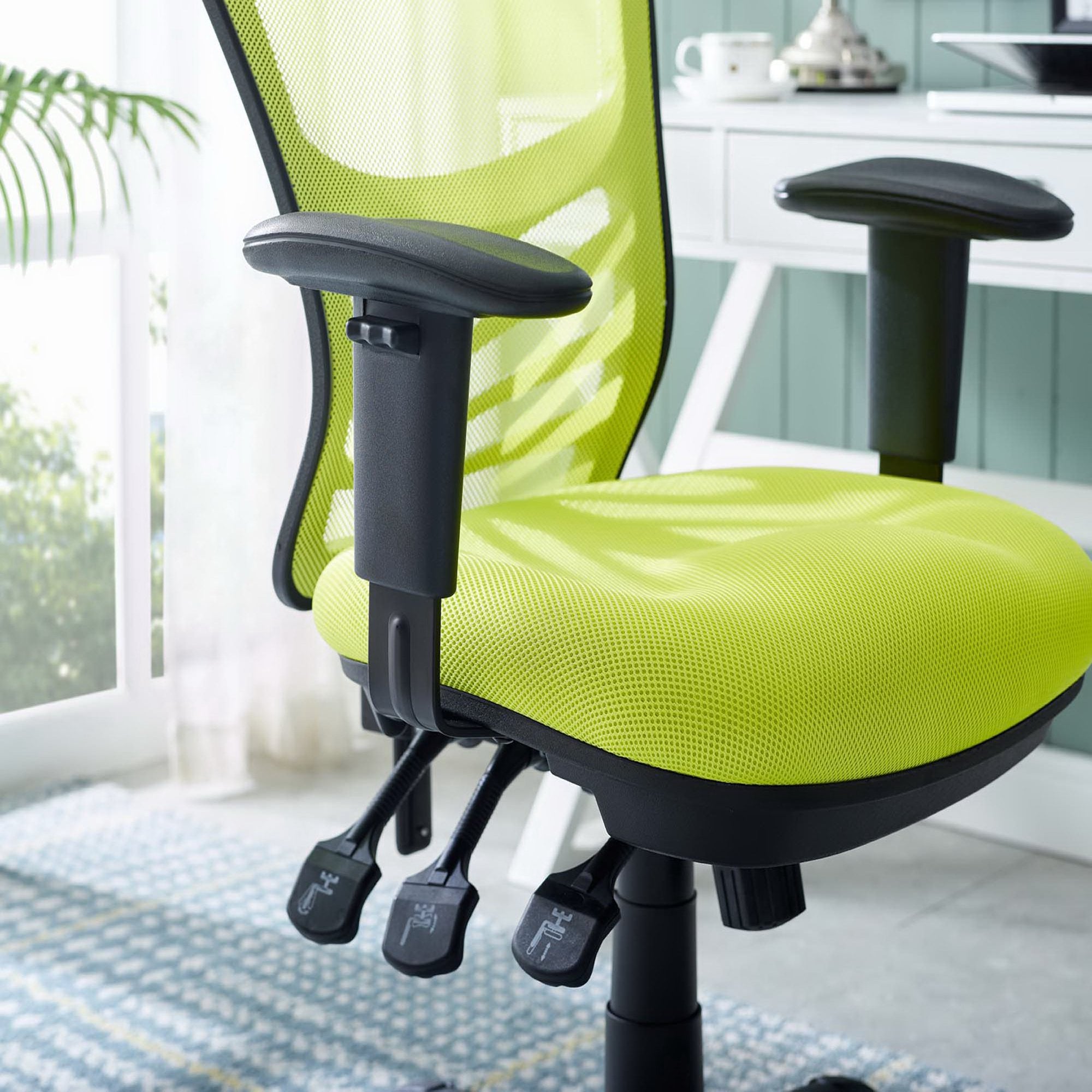 Articulate Mesh Office Chair - Green