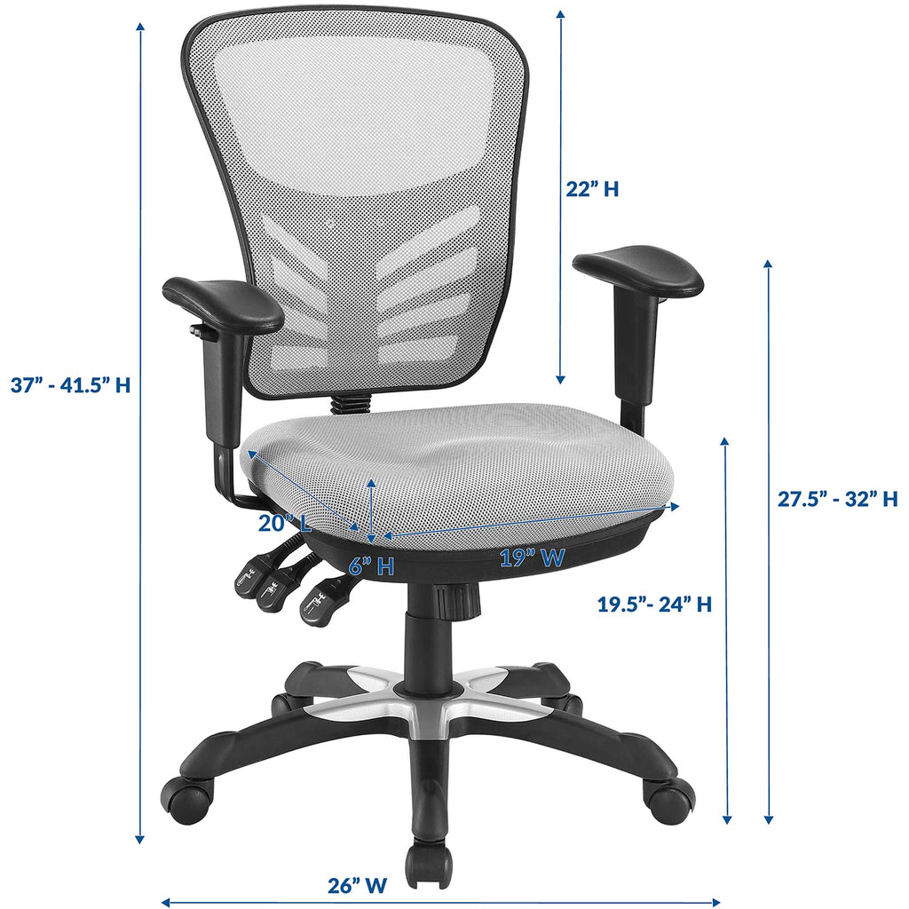 Articulate Mesh Office Chair - Gray