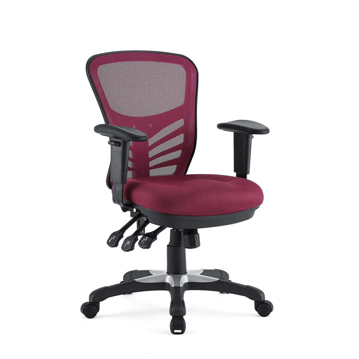 Articulate Mesh Office Chair - Red