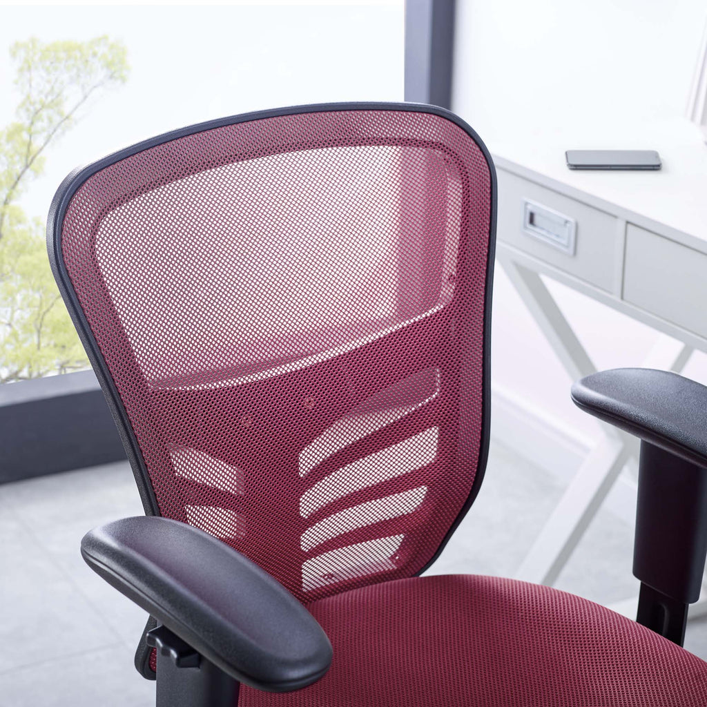 Articulate Mesh Office Chair - Red