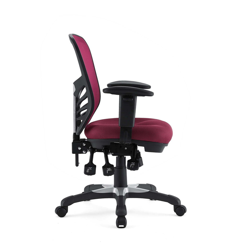 Articulate Mesh Office Chair - Red