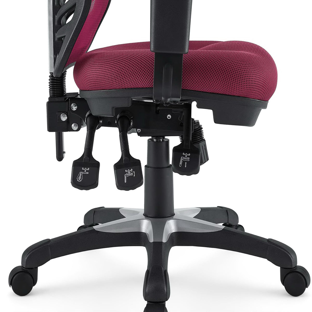 Articulate Mesh Office Chair - Red