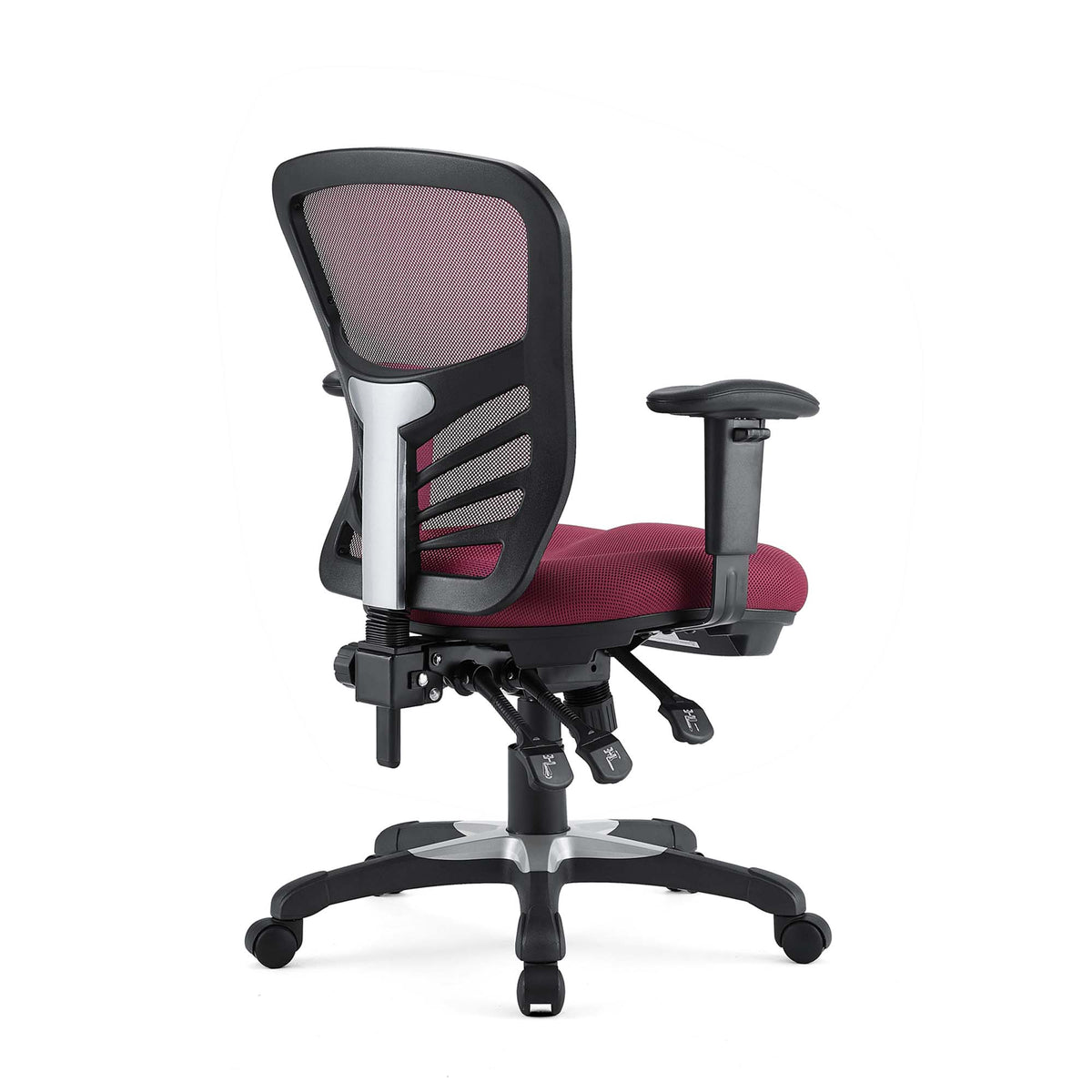 Articulate Mesh Office Chair - Red