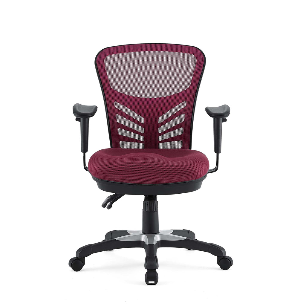 Articulate Mesh Office Chair - Red