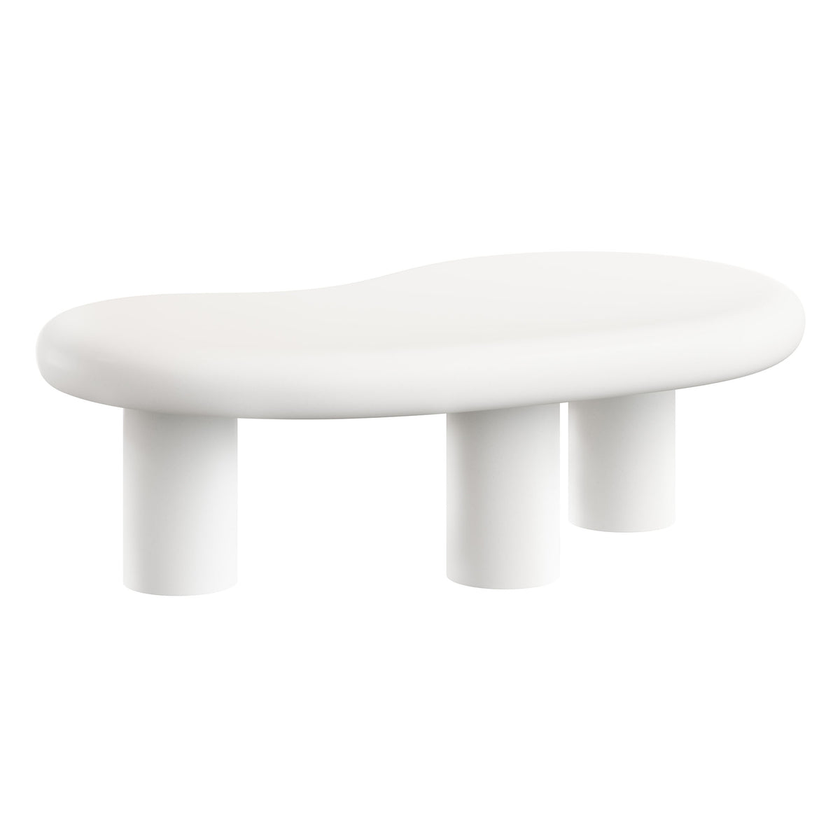 Elowen Outdoor Patio Coffee Table - White