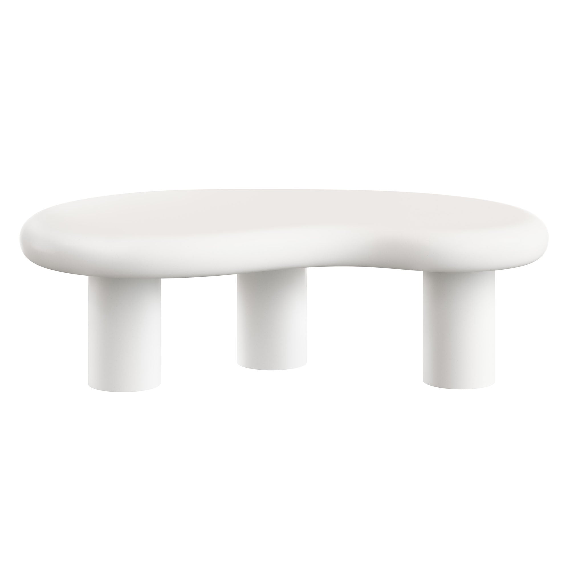 Elowen Outdoor Patio Coffee Table - White
