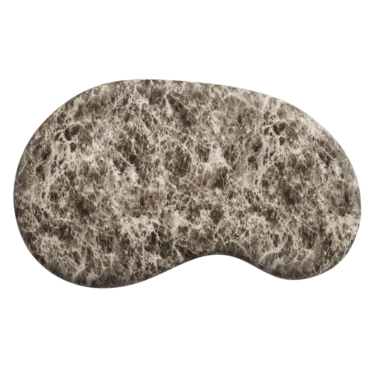 Elowen Outdoor Patio Faux Marble Coffee Table - Dark Emperador Marble
