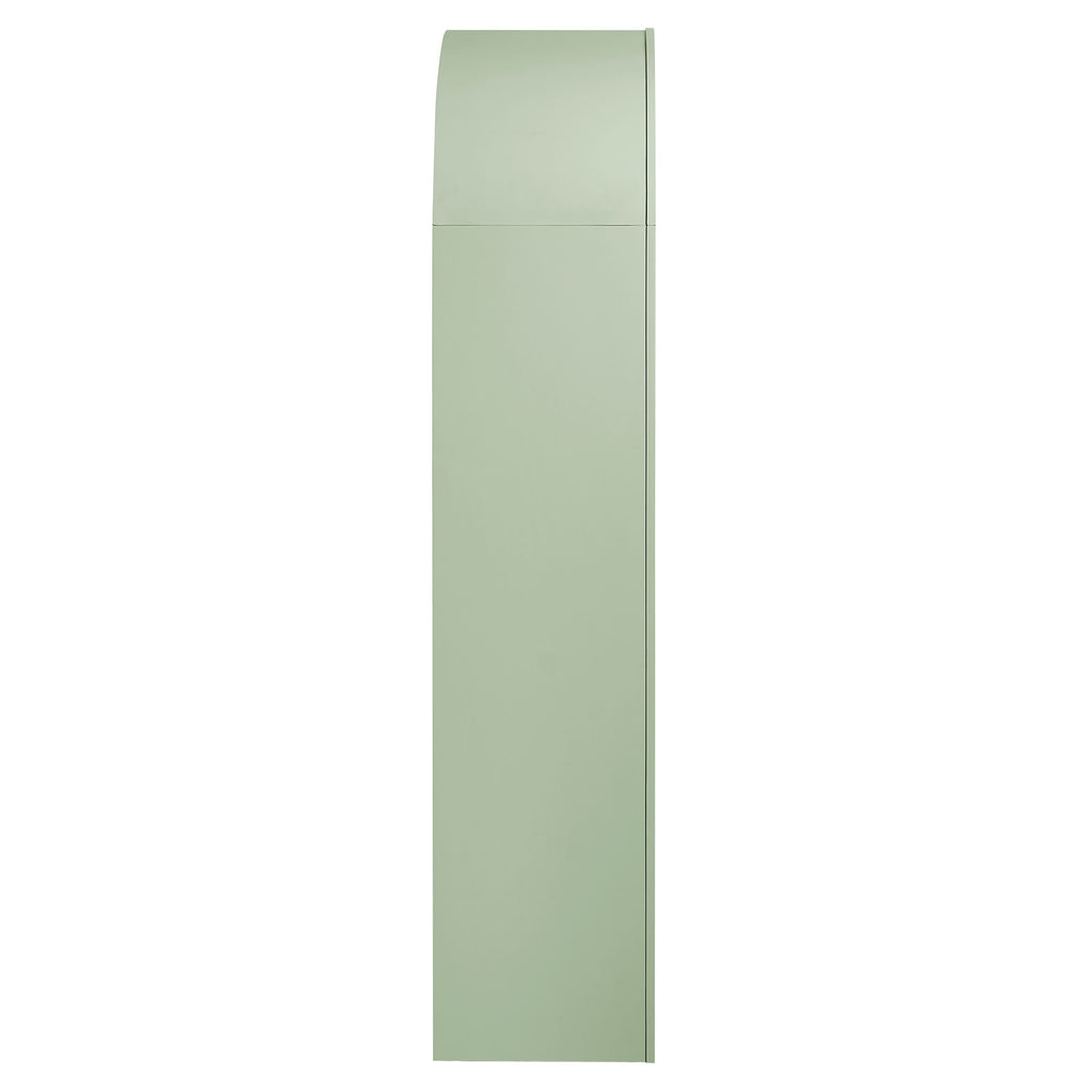 Caleb 4 Arched Display Shelf Bookcase - Sage