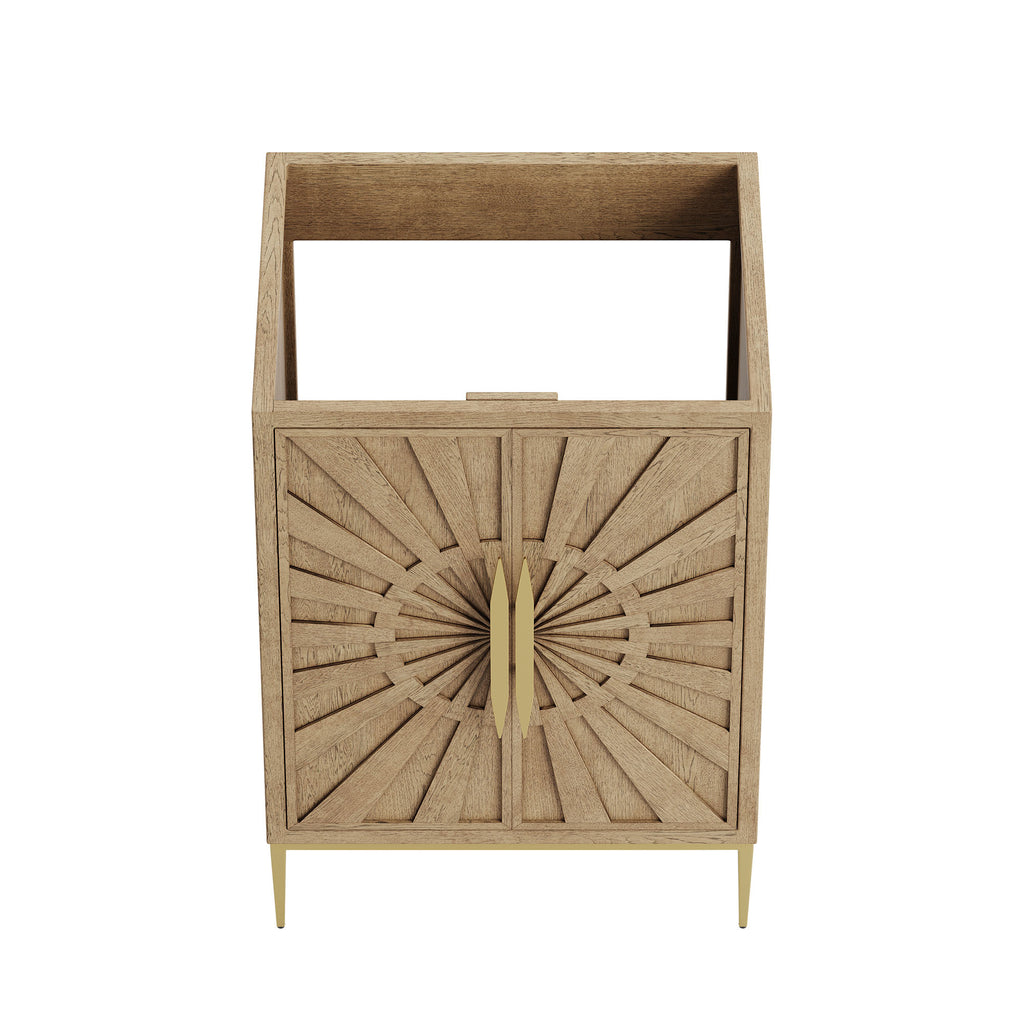 Awaken 24" Bathroom Vanity Cabinet - Oak