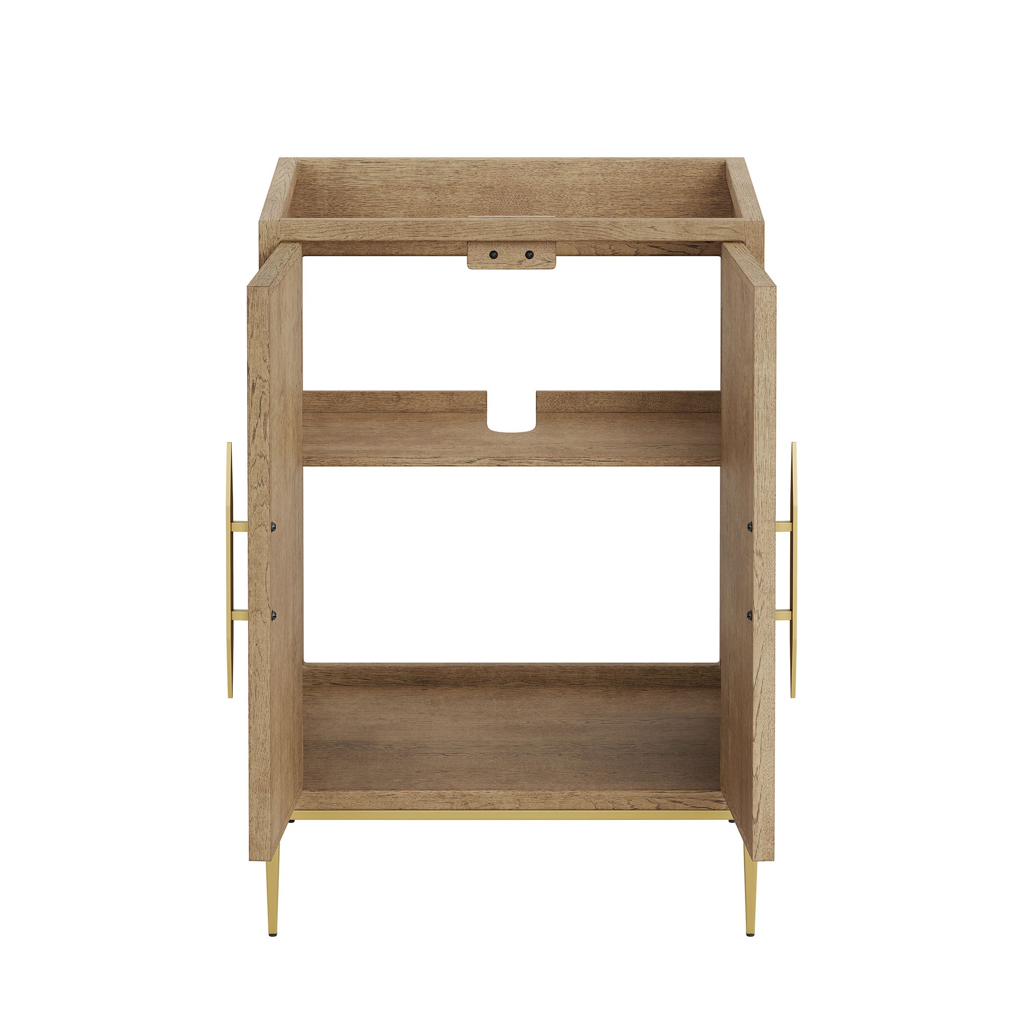 Awaken 24" Bathroom Vanity Cabinet - Oak