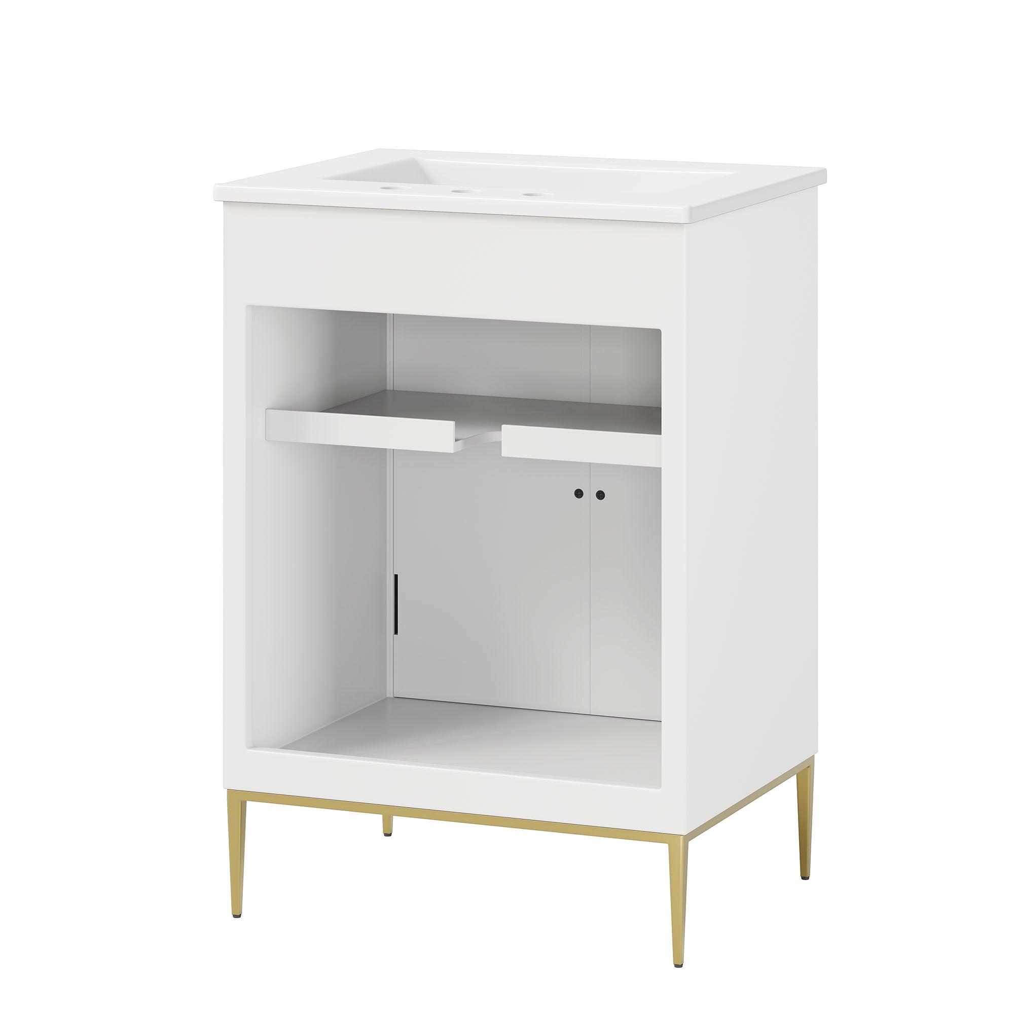 Awaken 24" Bathroom Vanity - White White
