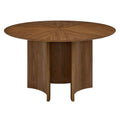 Sloane 54 Inch Round Dining Table - Walnut