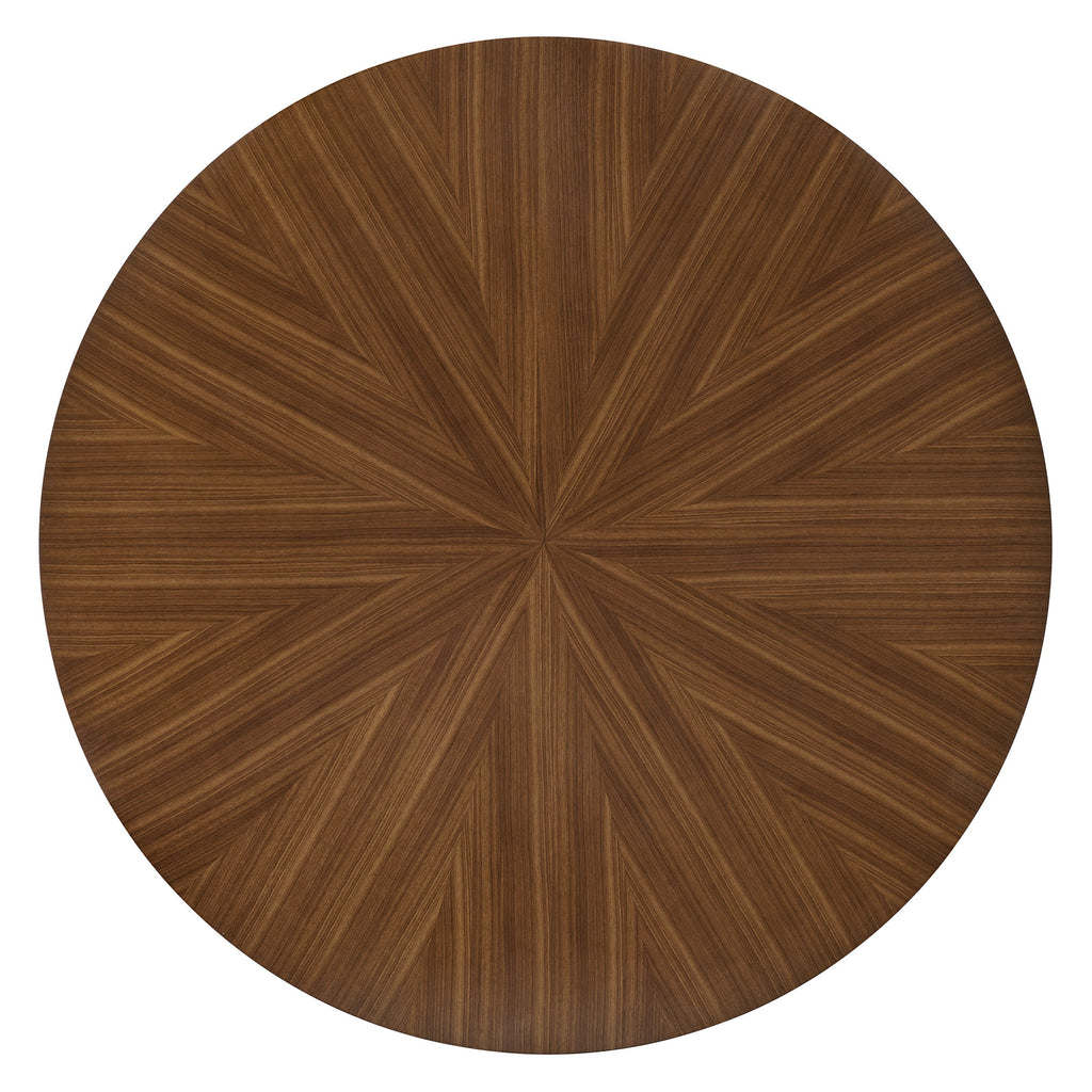 Sloane 54 Inch Round Dining Table - Walnut