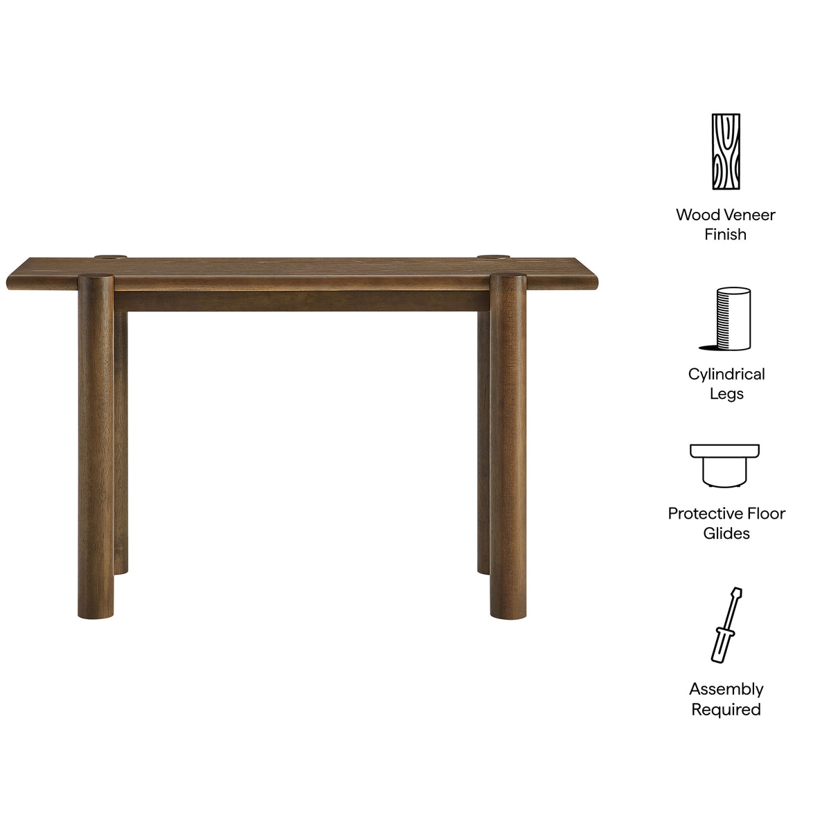 Taschen Console Table - Walnut