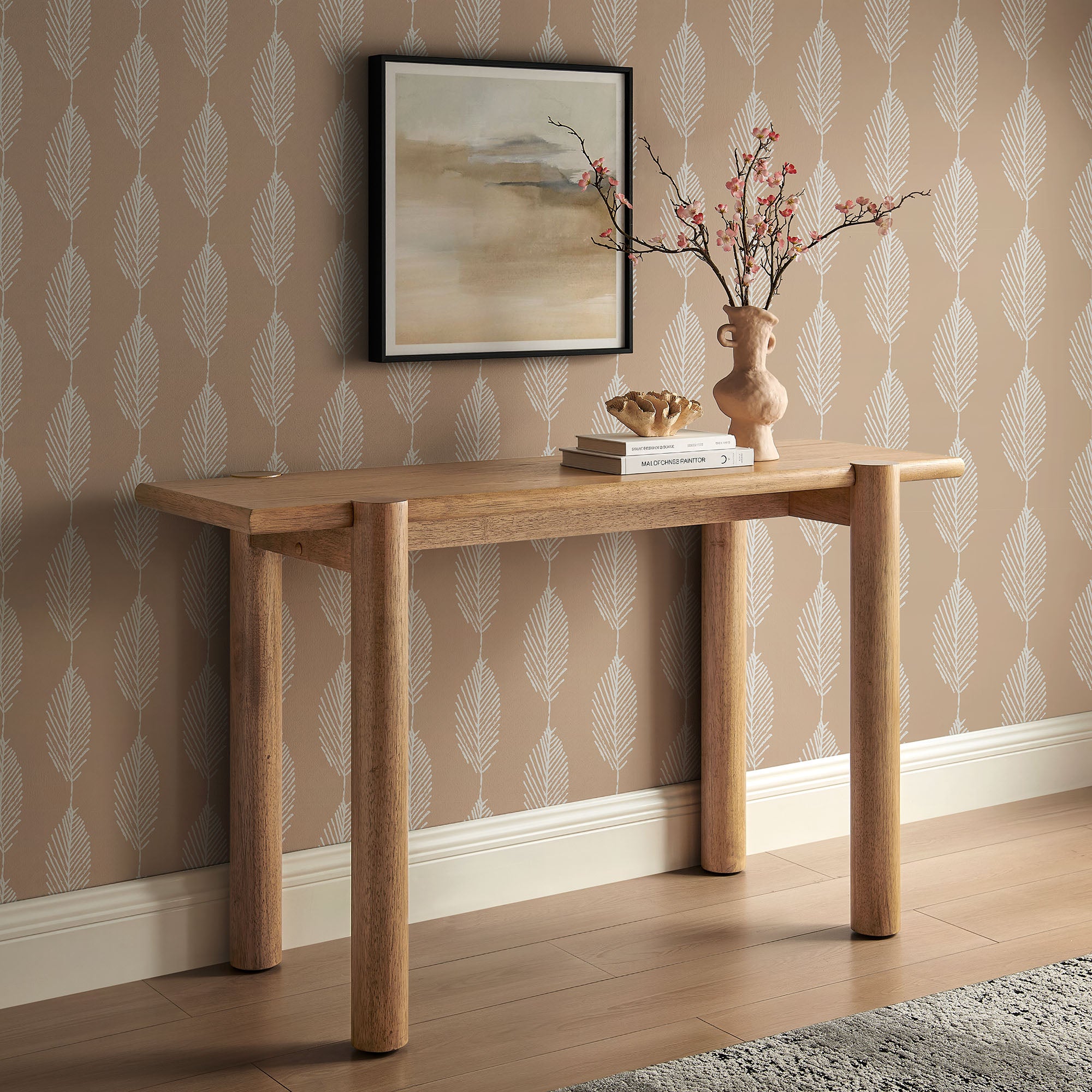 Taschen Console Table - Weathered Oak