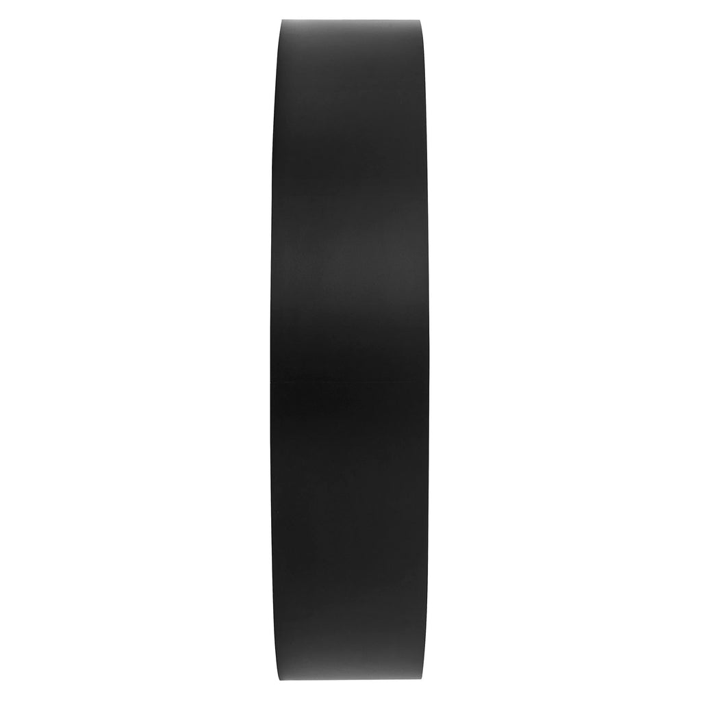 Romy 47" Round Wall Book Shelf - Black Natural