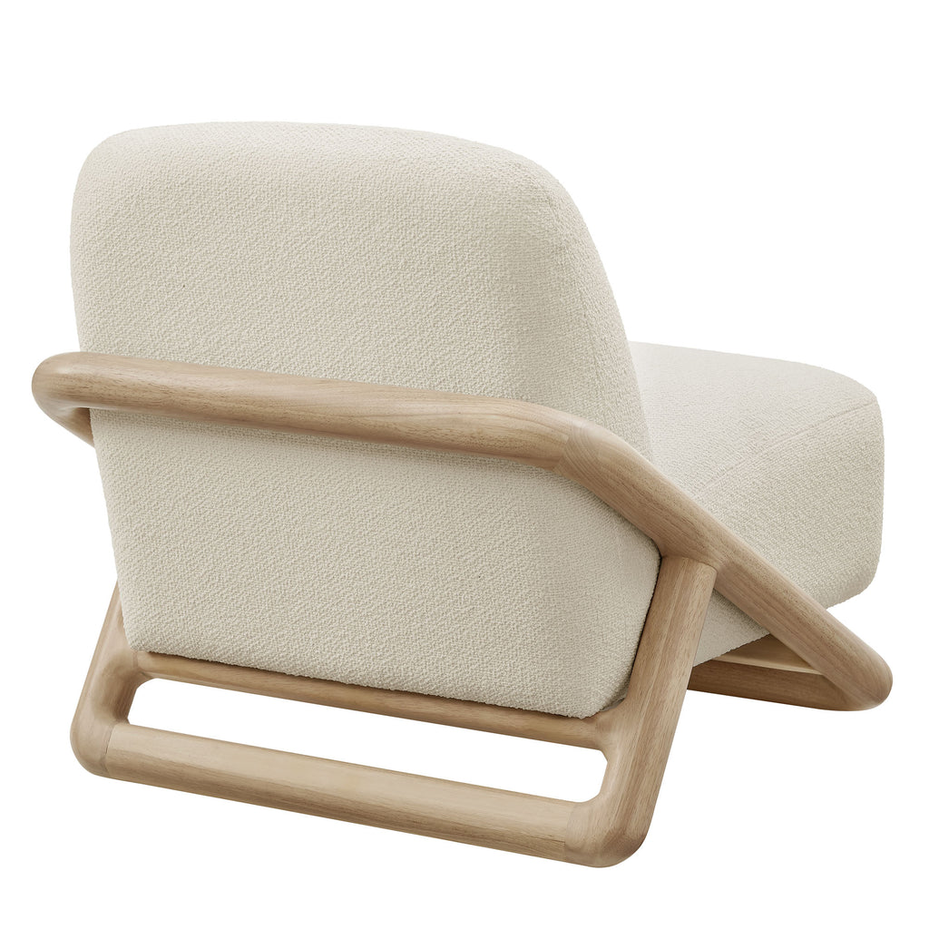 Vander Textured Fabric Accent Chair - Oak Marble (EEI-7773-OAK-CRE)
