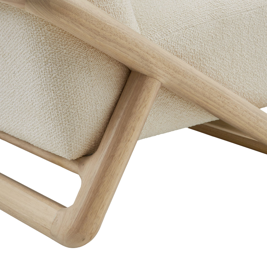 Vander Textured Fabric Accent Chair - Oak Marble (EEI-7773-OAK-CRE)