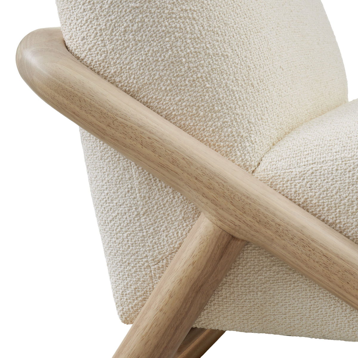 Vander Textured Fabric Accent Chair - Oak Marble (EEI-7773-OAK-CRE)