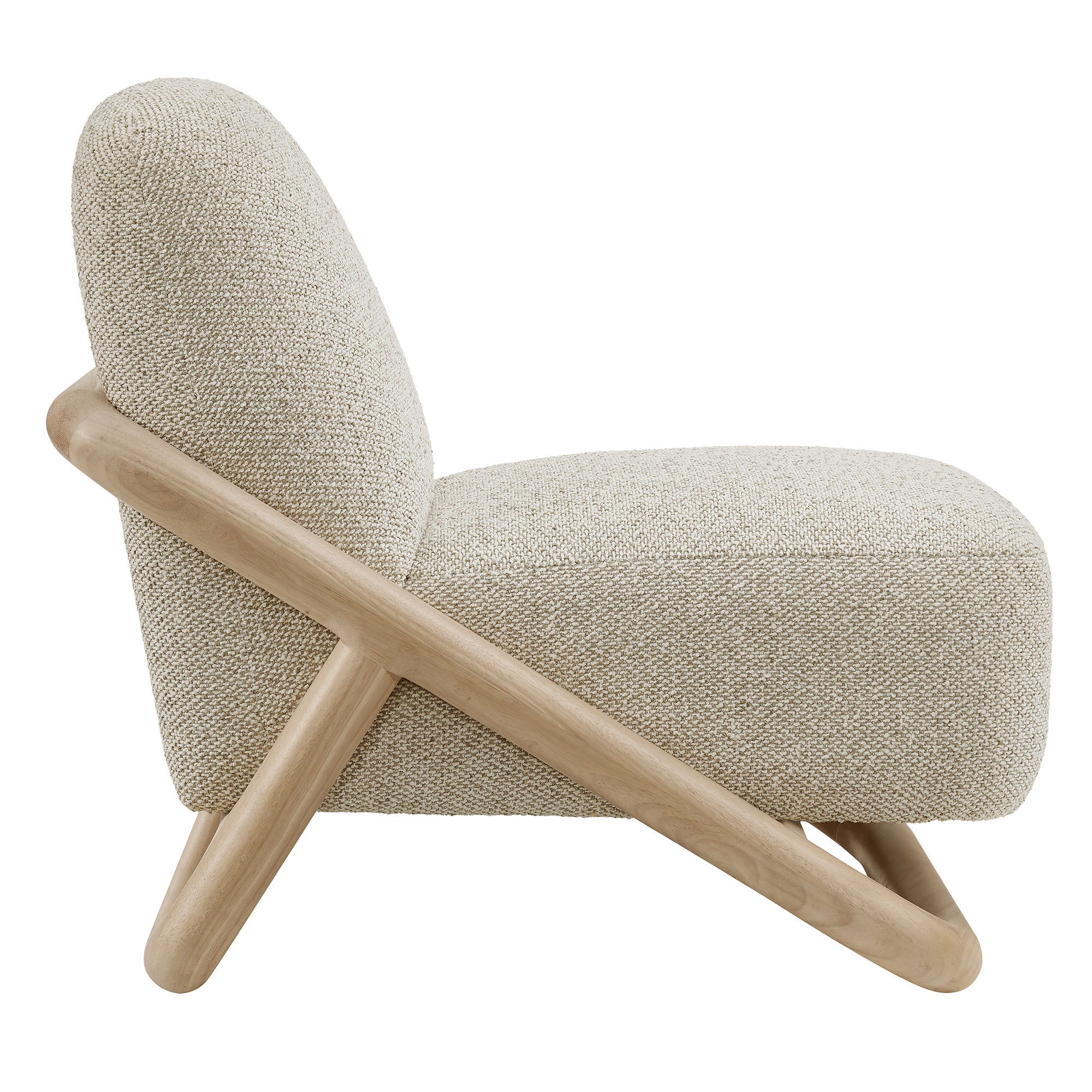 Vander Textured Fabric Accent Chair - Oak Marble (EEI-7773-OAK-MRB)