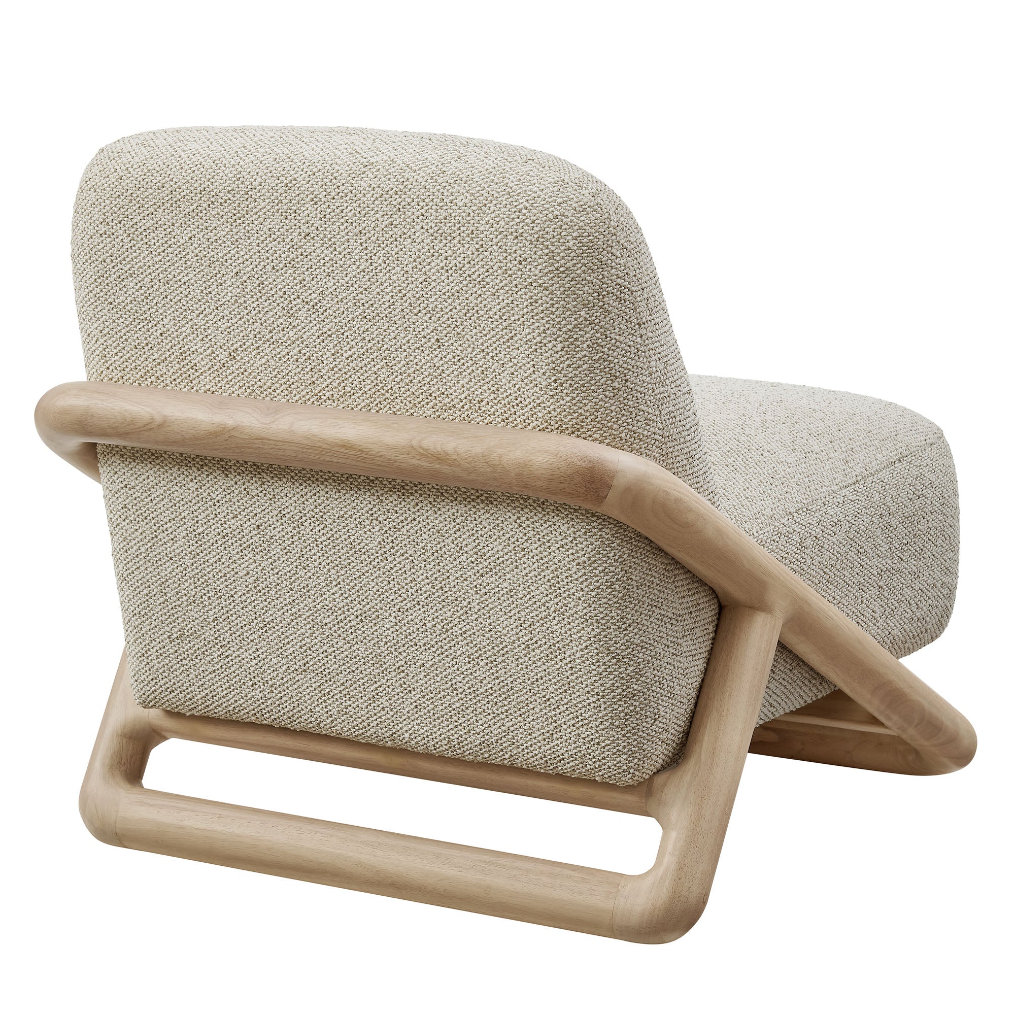 Vander Textured Fabric Accent Chair - Oak Marble (EEI-7773-OAK-MRB)