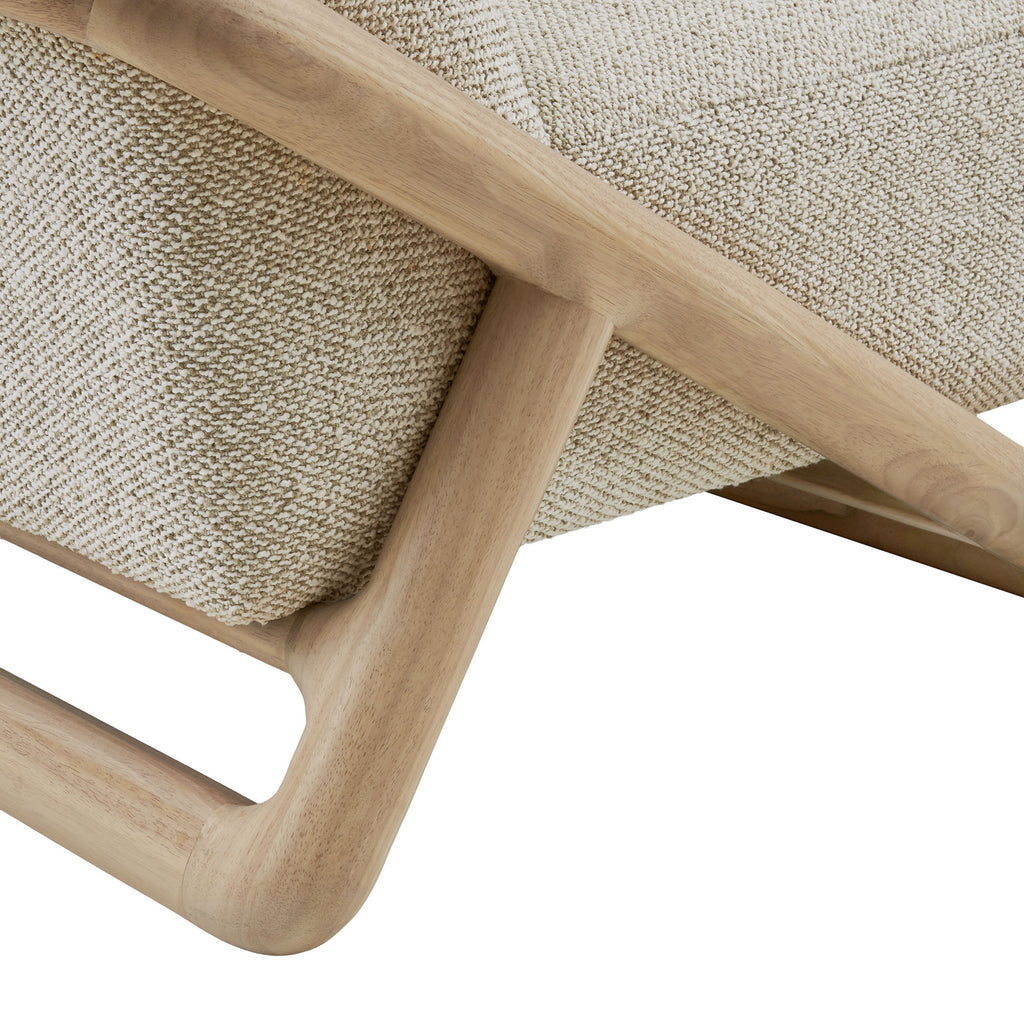 Vander Textured Fabric Accent Chair - Oak Marble (EEI-7773-OAK-MRB)