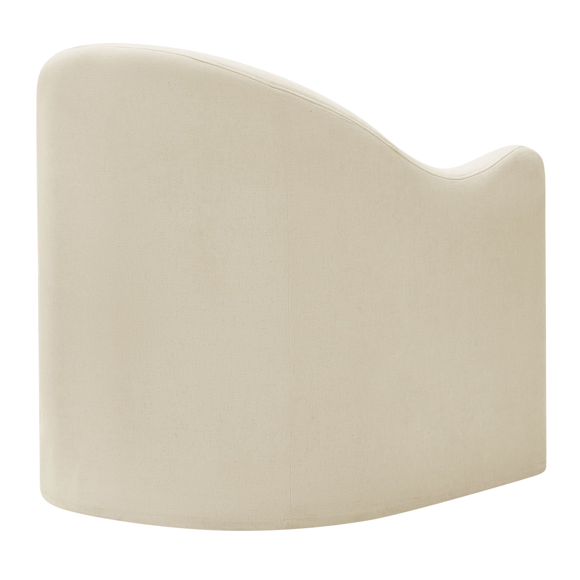 Bardot Slipcovered Linen Blend Accent Chair