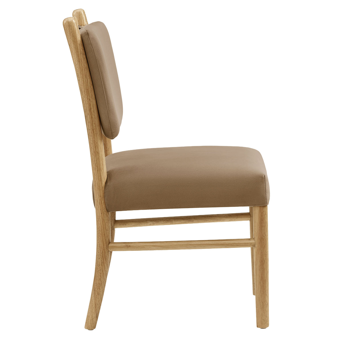 Mauden Performance Velvet Dining Side Chairs Set of 2 - Taupe