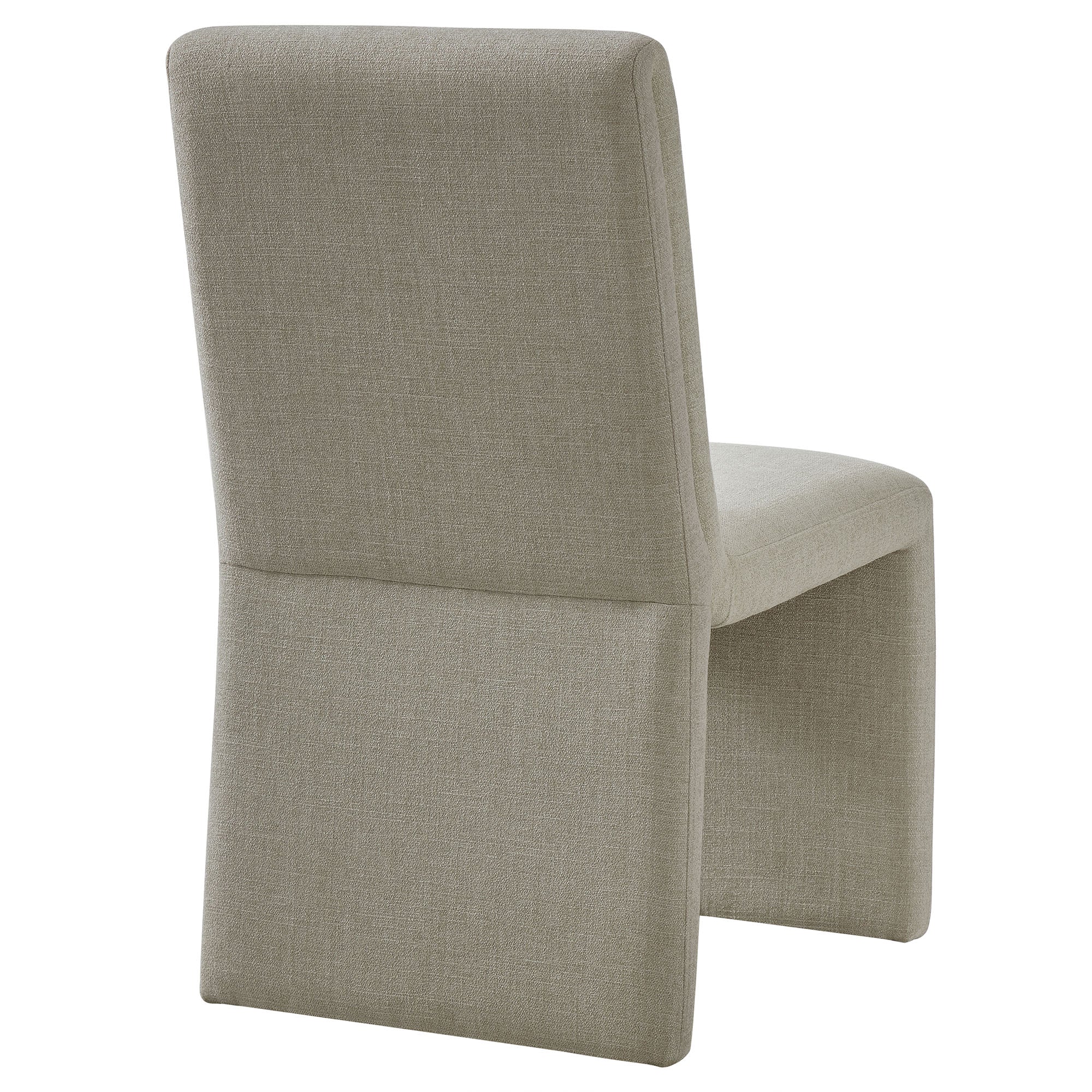 Emory Upholstered Fabric Dining Side Chair Set of 2 - Linen