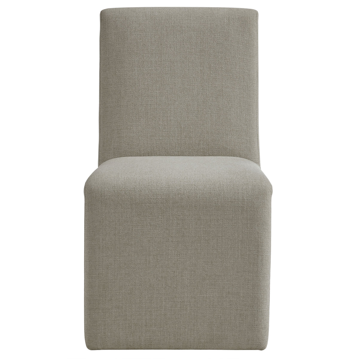 Emory Upholstered Fabric Dining Side Chair Set of 2 - Linen