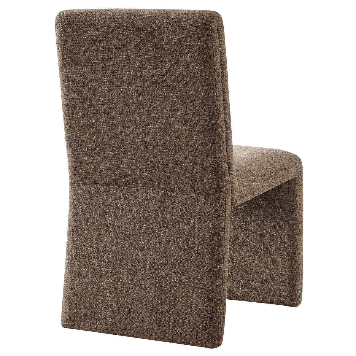 Emory Upholstered Fabric Dining Side Chair Set of 2 - Mocha